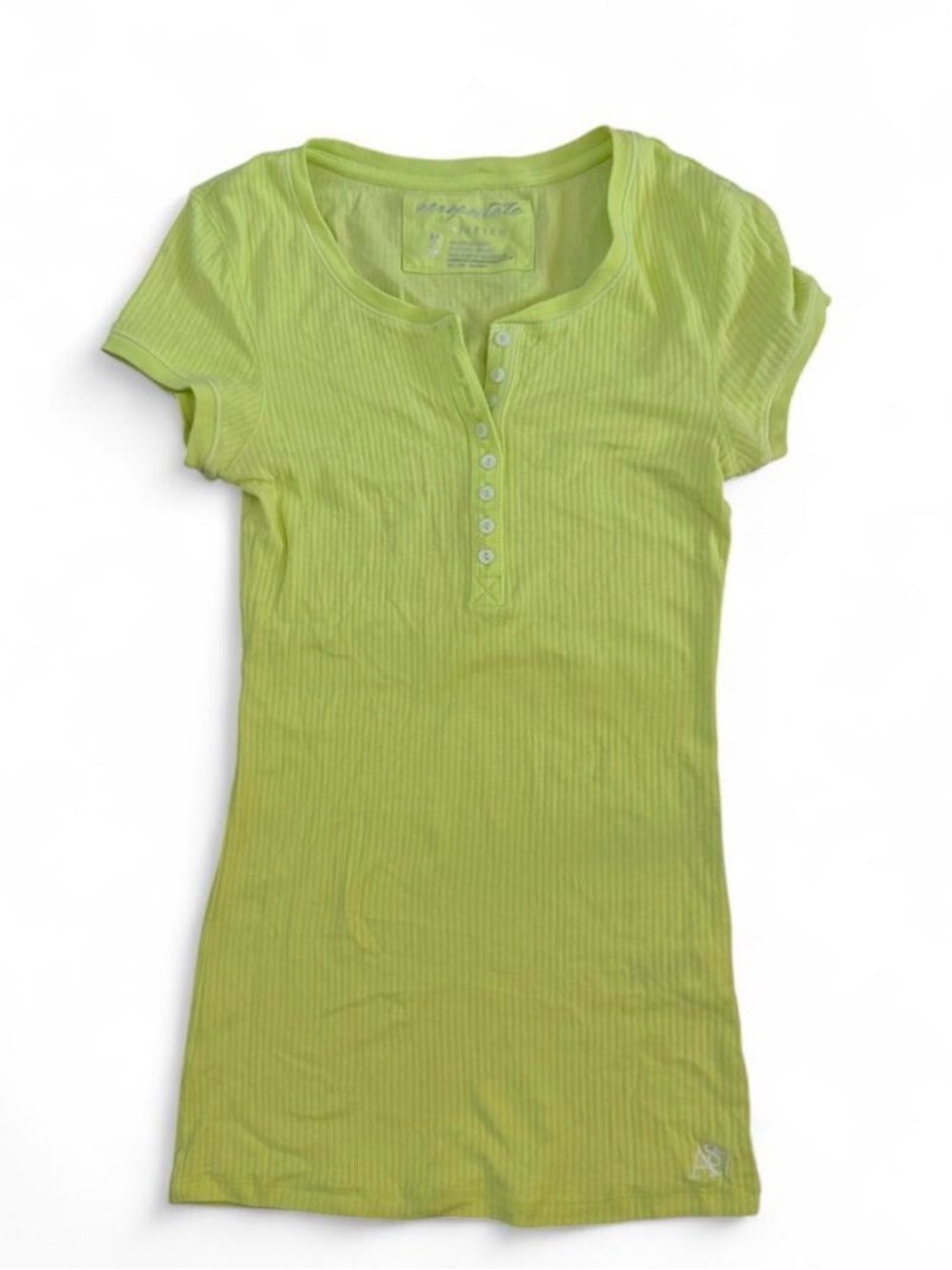 Vintage Aéropostale Lime Green Y2K Top